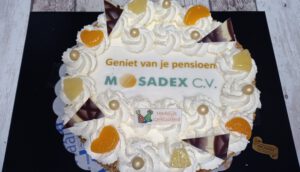 pensioentaart Mosadex 14 pers.